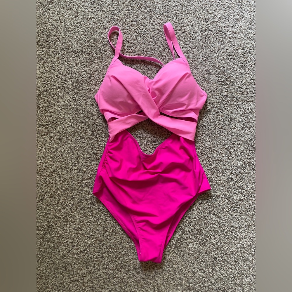 EUC two-toned Bathing Suit
